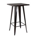 Ver imagem 7 de Kit Mesa Tolix Bistrô Bar com 4 Banquetas Allegra Altas Preto