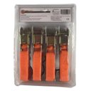 Ver imagem 6 de Cinta para Carga Catraca Kit 4 Pçs Profissional 25mm X 4,5m