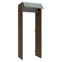 Ver imagem 5 de Porta-geladeira 83 Cm 1 Porta Basculante Rustic/cinza Lux Madesa