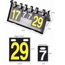 Ver mais imagens de Placar Marcador de Pontos Contador 31 Games Mesa Maleta Dobravel Gols Esportes Volei Futsal Futebol