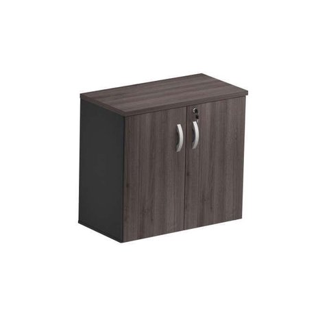Armário Baixo Cor London/preto com 02 Portas 0,75×0,80×0,45m Maranello