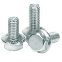Ver imagem 1 de Parafuso Sextavado Flangeado M6 X 16 Serrilhado Zinco 150un
