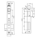 Ver imagem 4 de Fechadura Banheiro Sofia 55mm Cromo Escovado 5098585/55-z Zce Arouca