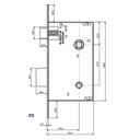 Ver imagem 3 de Fechadura Banheiro Sofia 55mm Cromo Escovado 5098585/55-z Zce Arouca