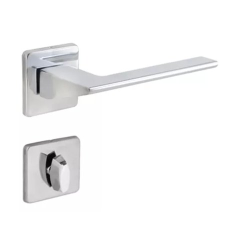 Fechadura Banheiro Sofia 55mm Cromo Escovado 5098585/55-z Zce Arouca