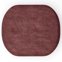 Ver imagem 7 de Kit 02 Puffs Decorativo Orgânico para Living Quarto 70cm Doha W01 Linho Bordô - Lyam Decor