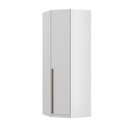 Ver imagem 6 de Guarda Roupa Modular 1 Porta Canto 45 Altezza Trend Belmax:branco