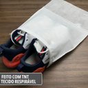 Ver imagem 2 de 20 Saco Porta Sapato Grande Tenis Salto Tnt Visor 33x43 Br