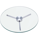 Ver imagem 1 de Prato Giratório/girador de Mesa Vidro/alumínio - Diametro:60