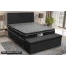 Cama Box Colchão Casal Massageador Terapêutico ComfortMax Preto 193x203x55cm - Jomag Colchões - 5
