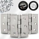 Ver imagem 5 de Dobradiça para Porta 3.1-2 com Rolamento Embutir Tráfego Intenso Inox 304