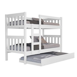 Beliche Capri 100% Mdf, Vira Duas Camas C/ Auxliar