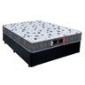Cama Box Casal + Colchão Ortopédico Resistente Pró D28 Prime Colchões 138x188x60 Preto - 8