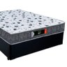 Cama Box Casal + Colchão Ortopédico Resistente Pró D28 Prime Colchões 138x188x60 Preto - 6