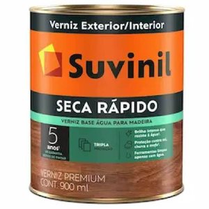 Verniz À Base de Água Brilhante Natural 900ml - 50347966 - Suvinil