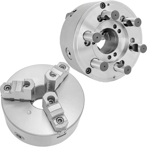 Placa para Torno 3 Castanhas Reversíveis 315mm - Fixação Camlock