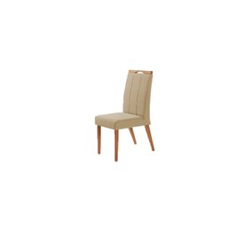Mesa de jantar + 6 cadeiras Paris tampo 160cm capuccino - 2