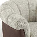 Ver imagem 7 de Poltrona Decorativa Alce Pes Madeira Boucle e Courino Tce 1018 Tcs 721 Moll