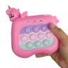 Pop It Mini Game Interativo Unicornio Som Luzes 4 Modos Fidget Sensorial Relaxante Anti Estresse Cri - 5