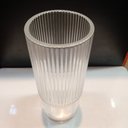 Ver imagem 2 de Vaso Decorativo Enfeite Planta Redondo Vidro 27x11x11cm Transparente