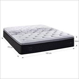 Colchão King  Berlim One Side Pillow 193x203x33cm - 3
