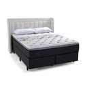 Ver imagem 5 de Colchão King Berlim One Side Pillow 193x203x33cm Preto/Elegancy/Black Herval