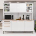 Ver mais imagens de Armário de Cozinha 6 Portas 2 Gavetas Adelle Yescasa