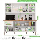 Ver imagem 7 de Armário de Cozinha 6 Portas 2 Gavetas Adelle Yescasa
