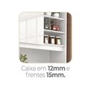Ver imagem 6 de Armário de Cozinha 6 Portas 2 Gavetas Adelle Yescasa Branco/Neve