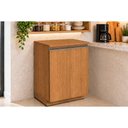 Ver imagem 1 de Gabinete Cozinha Modulado Liga 1 Porta 65cm Canela Kappesberg