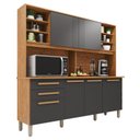 Ver imagem 3 de Armário de Cozinha 6 Portas 2 Gavetas Adelle Yescasa