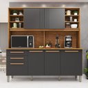 Ver mais imagens de Armário de Cozinha 6 Portas 2 Gavetas Adelle Yescasa