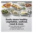 Ver imagem 2 de Panela de Vapor Elétrica Hamilton Beach - 37530-bz127 Inox 800w