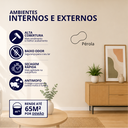 Ver imagem 2 de Tinta Acrílica Standard Semi Brilho 3.6L Cor Pérola Antimofo Baixo Odor Durín