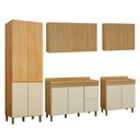 Ver imagem 1 de Cozinha Completa com 2 Armários Aéreos 1 Paneleiro e 2 Balcões Dakota