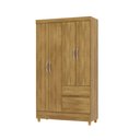 Ver imagem 2 de Guarda-Roupa Solteiro 4 Portas 2 Gavetas Panama