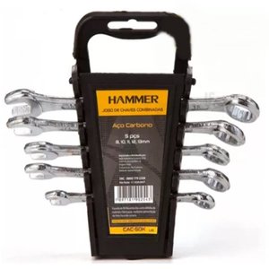 Kit Ferramenta Conjunto de Parafusos Quadrados 5 peças