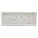 Ver imagem 2 de 2 Bandejas de Mármore Terrazzo Retangular Aparador 26x17cm Decorativa Bancada Sala Banheiro Lyor