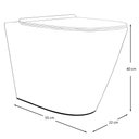 Ver imagem 3 de Vaso Sanitário para Banheiro Maya - Fabribam Branco Brilho