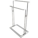 Ver imagem 6 de Toalheiro Suporte Duplo Porta Toalhas De Lavabo Banheiro