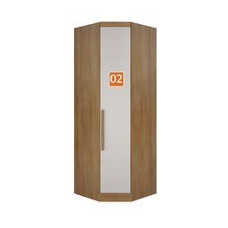 Guarda-roupa Modulado de Casal Safira 001 em Mdf com 9 Portas e 6 Gavetas - Clic Móveis - 6