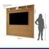Rack com Painel para Tv até 75 Polegadas Frisado Curitiba  - 6