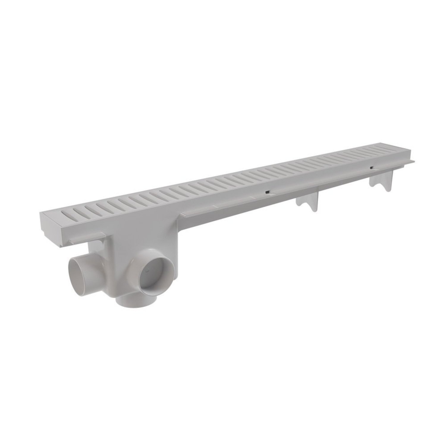 Ralo Linear com Tampa Vazada 50 Cm Branco Astra - 2