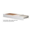 Ver mais imagens de Bicama Infantil Solteiro Madeira Maciça/mdf com Telhado Casinha Casatema MadeiraOriginals