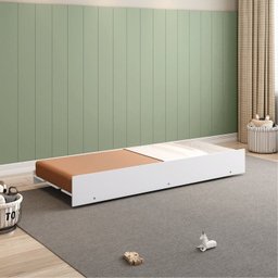 Bicama Infantil Solteiro Madeira Maciça/mdf com Telhado Casinha Casatema - 9