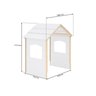 Bicama Infantil Solteiro Madeira Maciça/mdf com Telhado Casinha Casatema MadeiraOriginals - 7