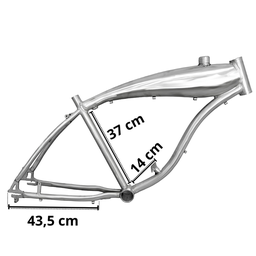 Quadro Tanque 2,5 L para Bicicleta Motorizada - 2