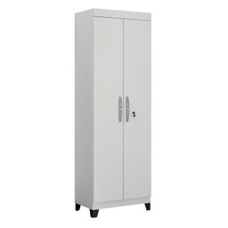 Conjunto Mesa para Computador Escrivaninha com Armário e Armário Multiuso 2 Portas com Chave Asteca - 15