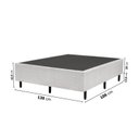 Ver imagem 2 de Base Box Casal 138x188x29cm Yescasa
