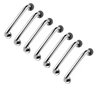 Barra de Apoio 40cm Alça Inox Kit 7 Unidades Idoso Gestante Cadeirante Banheiro Box Casa Segurança S - 3
